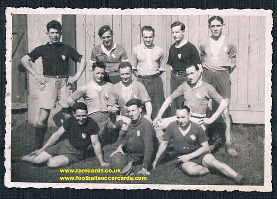 1917 Stalag VI Prisoner French team WW1