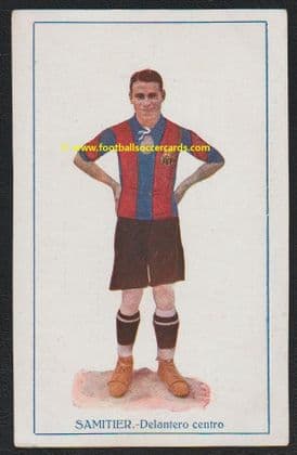 1920 's Josep Samitier "104 Store" fabulous Spanish trade card - RESERVED for buyer June 2026