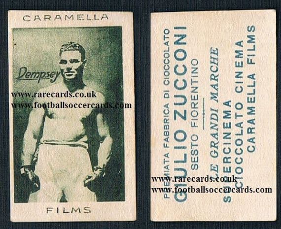 1920s Zucconi Jack Dempsey Caramella Films