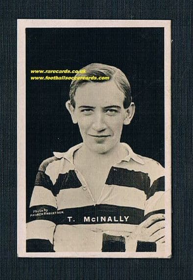 1921 Tom McInally Celtic Adv soFBF