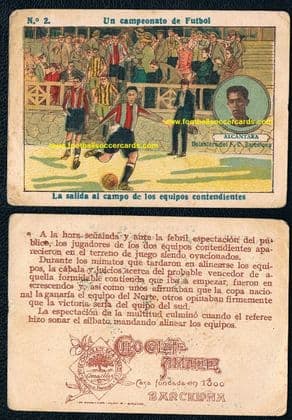 1922 -23 AMATLLER Paulino Alcantara #2 How The Championship Was Won card