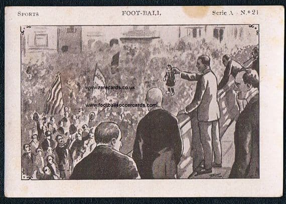 1922 -23 Spanish Juncosa card of Ricardo Zamora