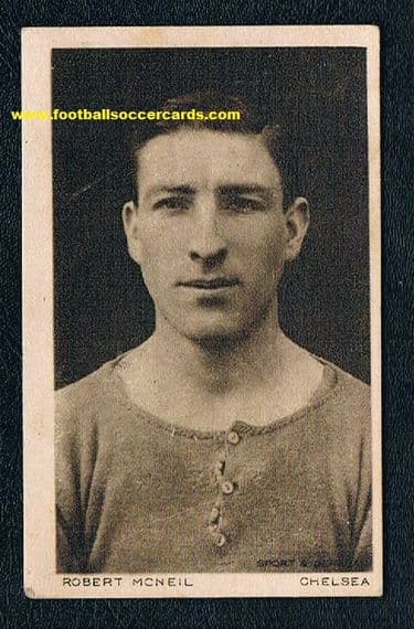 1922 Bob McNeil by Sport & General plain back rare 1920's issue