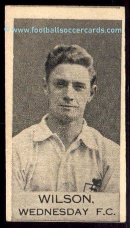 1922 Clarnico George Wilson Sheffield Wednesday