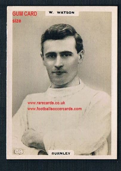 1922 GUM CARD SIZE Pinnace 88 Watson Burnley framelines