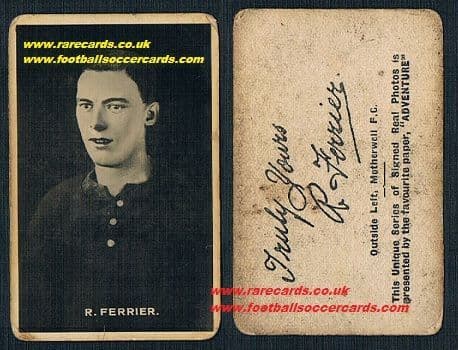 1922 Motherwell Ferrier Adv Signed