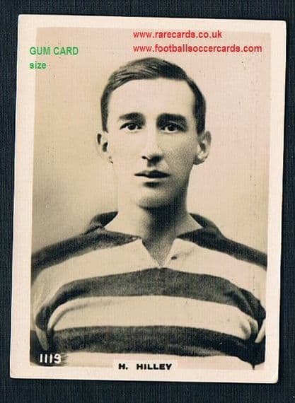 1922 Pinnace GUM CARD SIZE 1119 Celtic Hilley card FRAMELINES