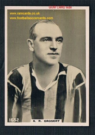 1922 Pinnace GUM CARD SIZE 1652 Aberdeen Grosert FRAMELINE