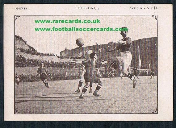 1922 Sparta Praha Barcelona Juncosa  chocolates card Prague early card