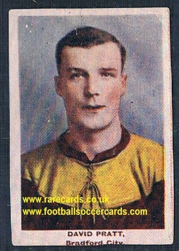 1923 Adventure Gallery Famous Club Colours Players Bradford City Pratt