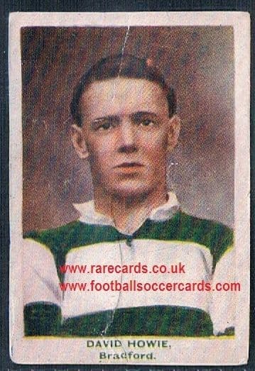 1923 Adventure Gallery Famous Club Colours Players Bradford PA Howie