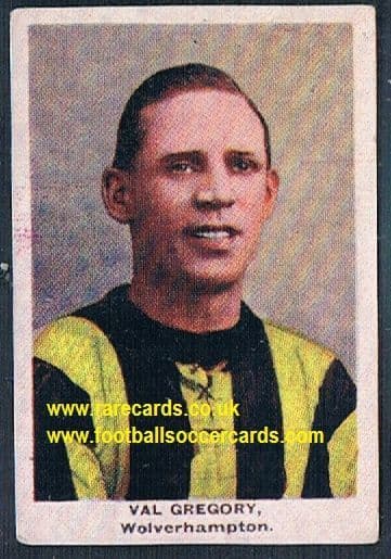 1923 Adventure Gallery Famous Club Colours Players Gregory Wolves