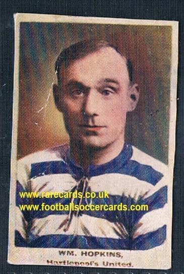 1923 Adventure Gallery Famous Club Colours Players Hartlepool Hopkins