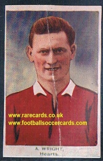 1923 Adventure Gallery Famous Club Colours Players Hearts Wright