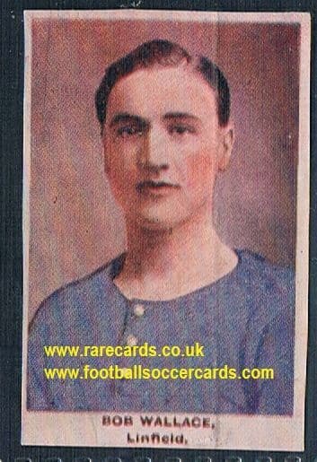1923 Adventure Gallery Famous Club Colours Players Linfield Wallace