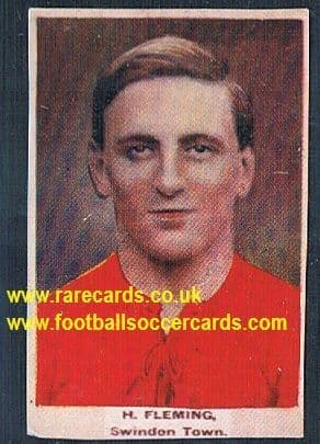 1923 Adventure Gallery Famous Club Colours Players Swindon Fleming