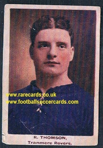 1923 Adventure Gallery Famous Club Colours Players Tranmere Rovers Thomson