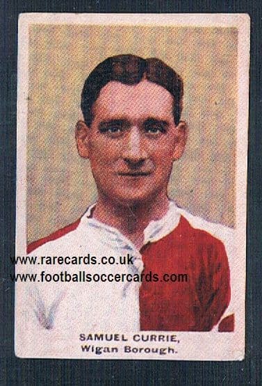 1923 Adventure Gallery Famous Club Colours Players Wigan Borough Currie