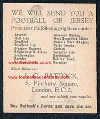 1923 Battock's Charlton Athletic