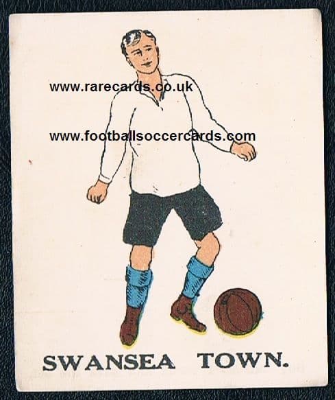 1923 Battocks Swansea Town card