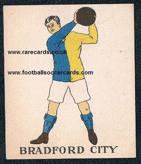 1923 Bradford City type III Battocks