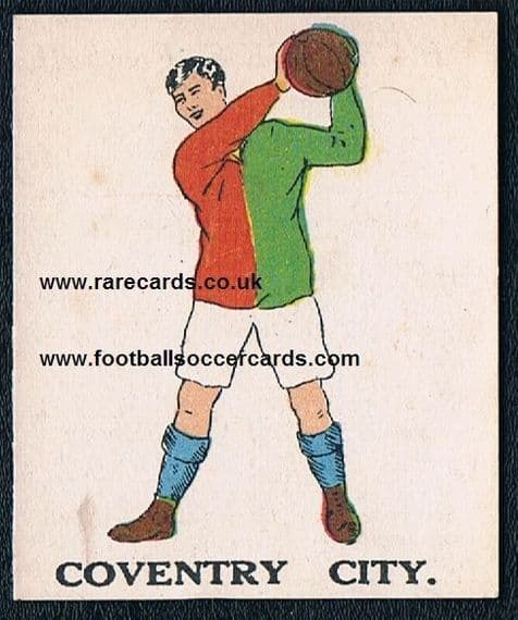 1923 Coventry City Battock's type I