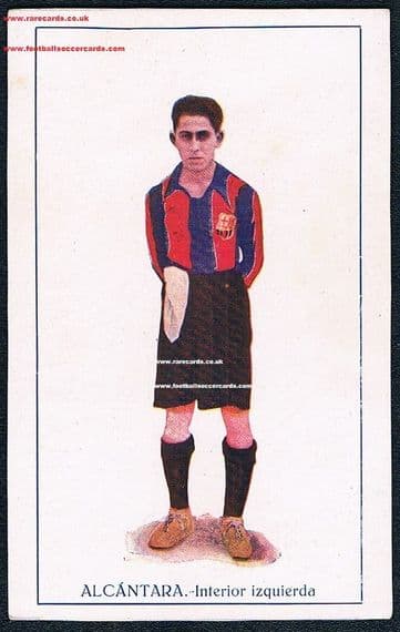 1923 El 104 Alcantara trade card AMAZING