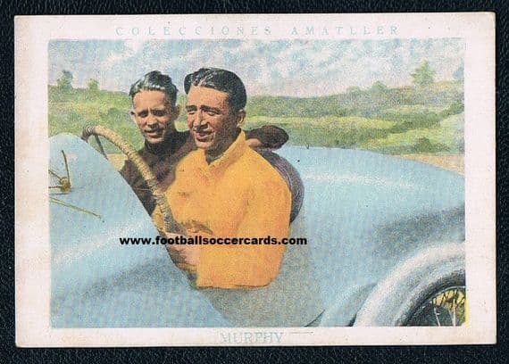 1923 Jimmy Murphy rookie card Indy500 winner & 2 AAA National USA Racing Championships! SUPERB CARD!