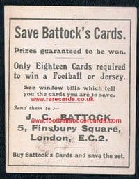 1923 Orient Battocks card type I