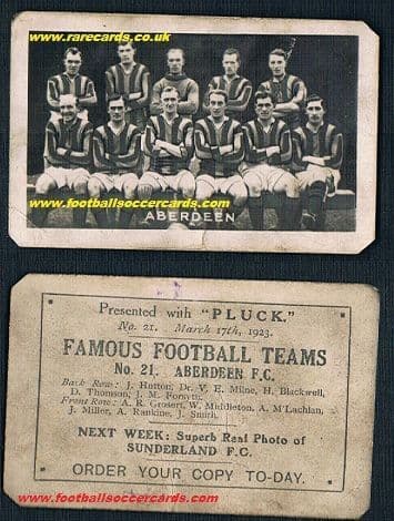 1923 Pluck Aberdeen FC