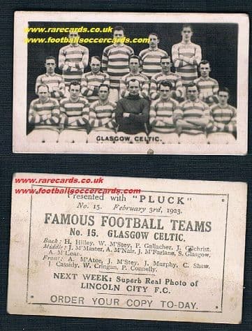 1923 Pluck Glasgow Celtic