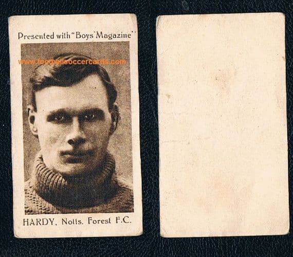 1923 Sam Hardy legendary goalie Boys Mag issue, wider trim