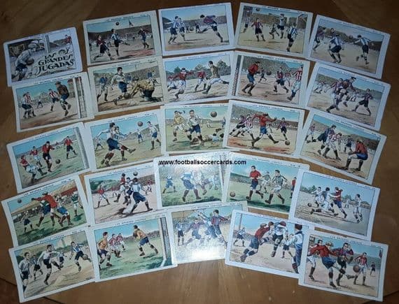 1923 °VERY RARE SET° Spanish Great Players by Juncosa chocolates Zamora Alcantara SEE all 5 photos