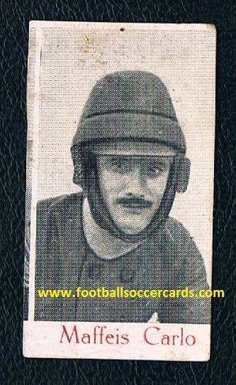 1924 Carlo Maffeis LEGEND CHAMPION RECORD HOLDER for speed in 1920 MotoGP racer Helvetia chocolates