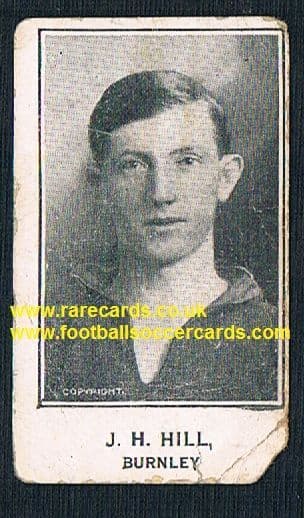 1925 Barratt Jack Hill XMAS back Burnley