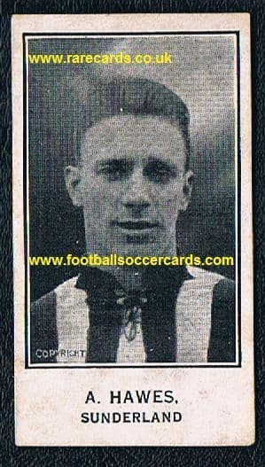1926 Barratt Arthur Hawes Sunderland