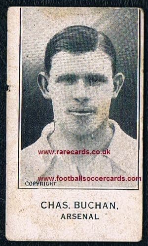 1926 Barratt Chas Buchan Arsenal Sherbet