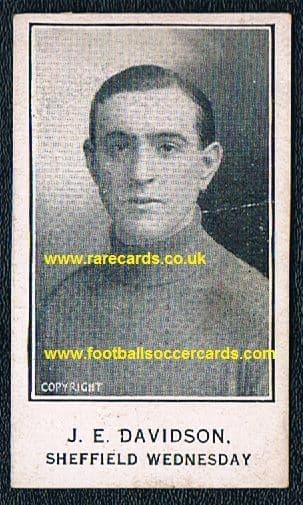 1926 Davidson Wednesday goalie Barratt