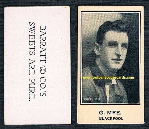 1926 GLOSSY Mee Blackpool Barratt Sweets Are Pure