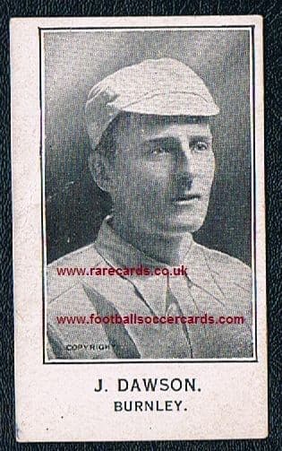 1926 Jerry Dawson Burnley England Barratt