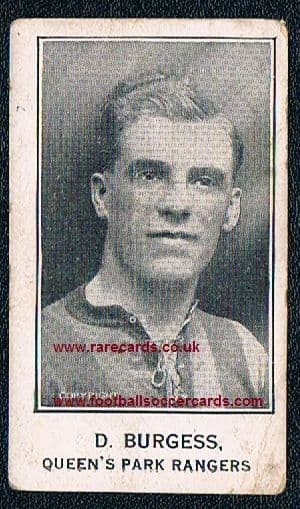 1926 QPR Dick Burgess Aberdare