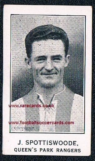 1926 QPR Joe Spottiswoode Swansea