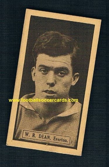 1927 Dixie Dean + Hugh Gallacher FULL SET* of these cards as issued by Rover comic. $1k on EBAY!