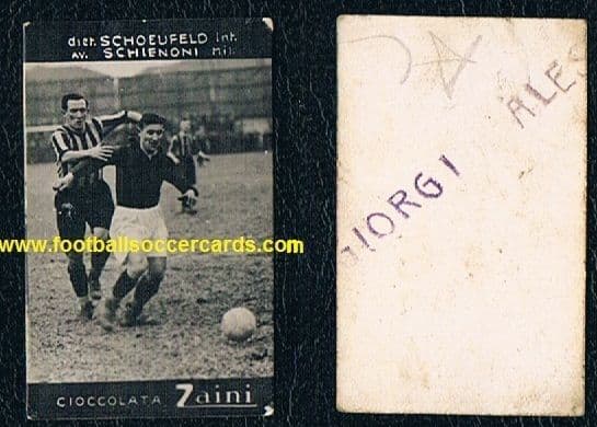 1927 Heinrich Schönfeld Brooklyn Wanderers , New York Stars, Inter & Torino, Hakoah Vienna  - SOLD