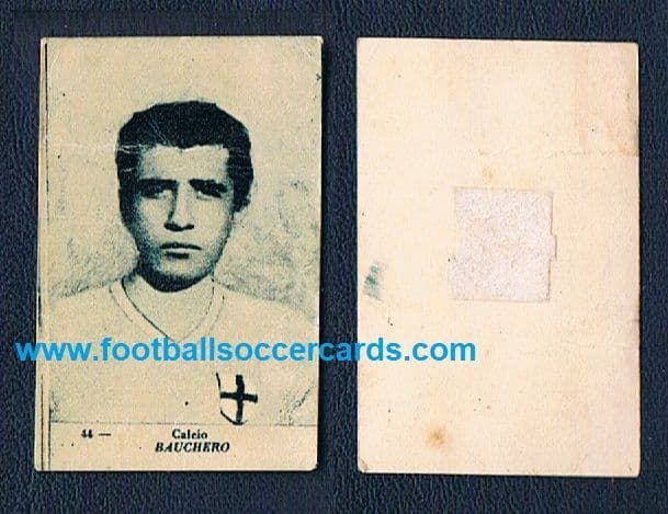 1928 -29 Olympic Games bronze medallist Elvio Banchero ROOKIE CARD at ALESSANDRIA pre-Genoa #44 card