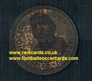 1928 Carlo Bigatto OLD TIMER LEGEND! Juventus since 1913! DEA Gettone sport