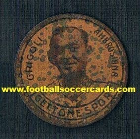 1928 Gettone Sport Giuseppe Grigoli Ambrosiana Inter metal token