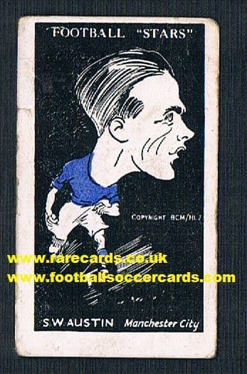 1928 S W Austin Man C Barratt FB stars