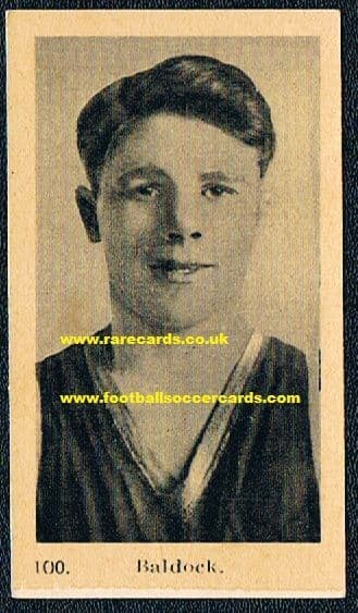 1928 Teddy Baldock WChamp French card