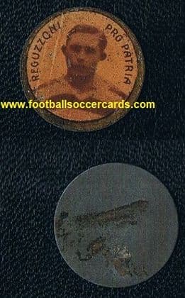 1929 DEA rookie card Golden Boot champ Carlo Reguzzoni at Pro Patria before his Bologna successes !